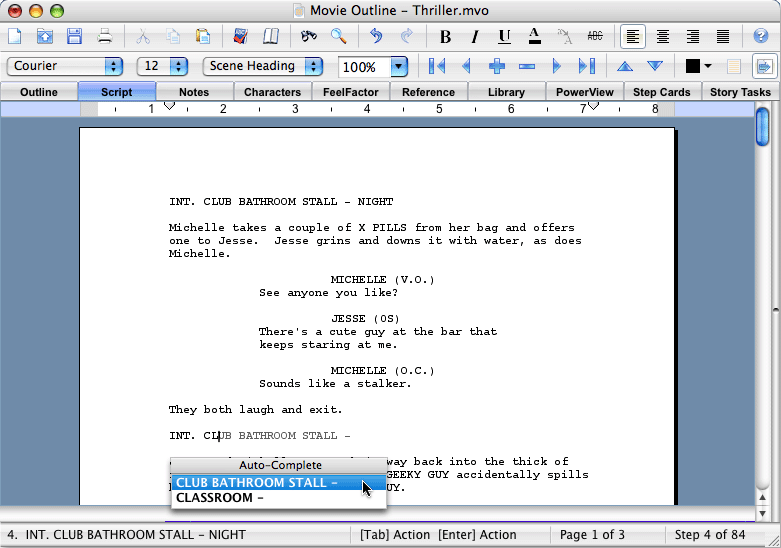 Movie Outline 3 Scriptwriting Software Have A Crack At Hollywood movie-outline-3-scriptwriting-software-have-a-crack-at-hollywood