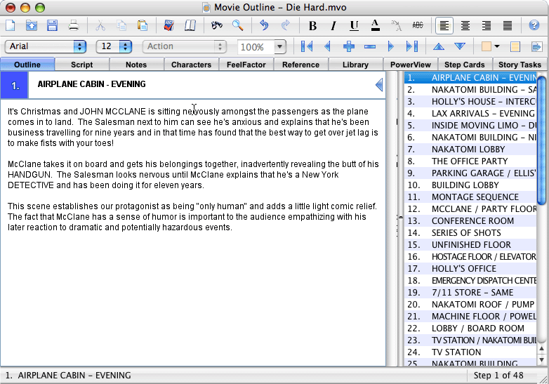 Movie Outline 3 Scriptwriting Software: Have A Crack At Hollywood!